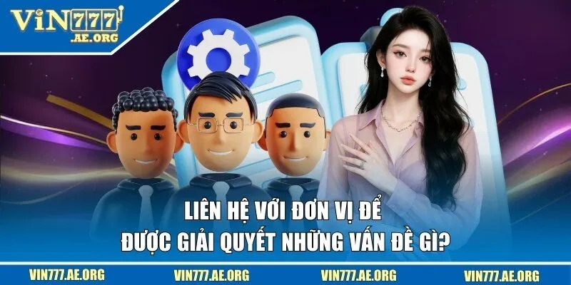Những công việc nên liên hệ với VIN777 ngay lập tức