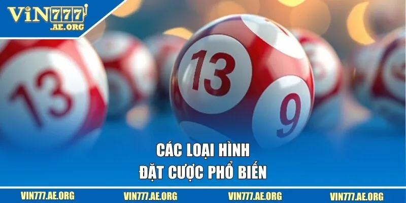 Các loại hình đặt cược phổ biến