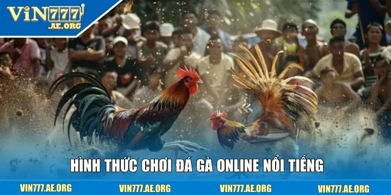 Hình thức chơi đá gà online nổi tiếng